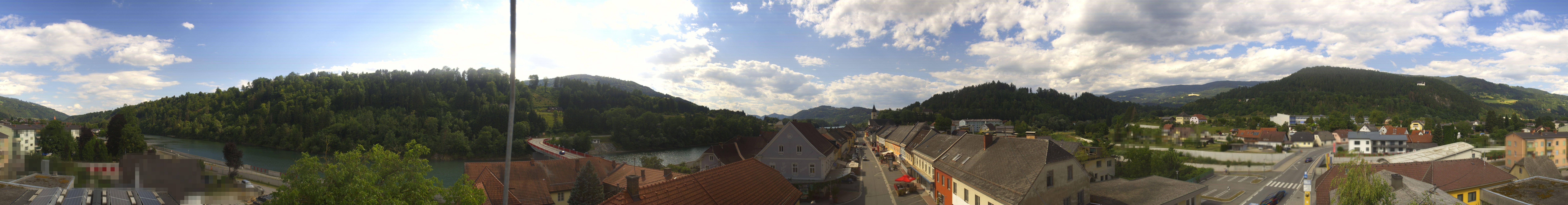 Archived image Webcam Town of Lavamünd