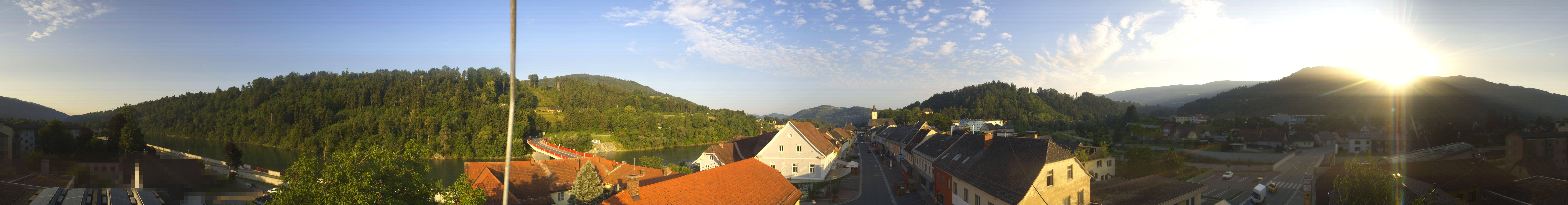 Archived image Webcam Town of Lavamünd