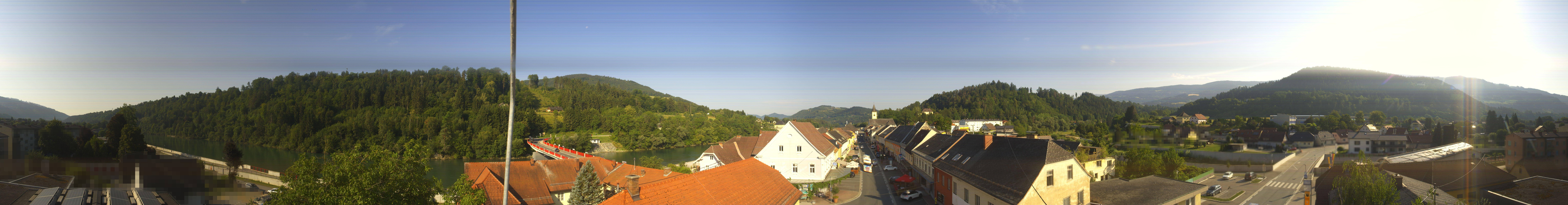 Archived image Webcam Town of Lavamünd