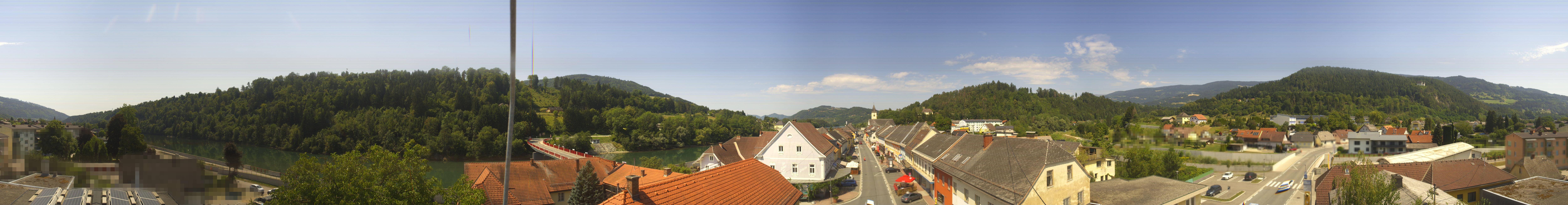Archived image Webcam Town of Lavamünd