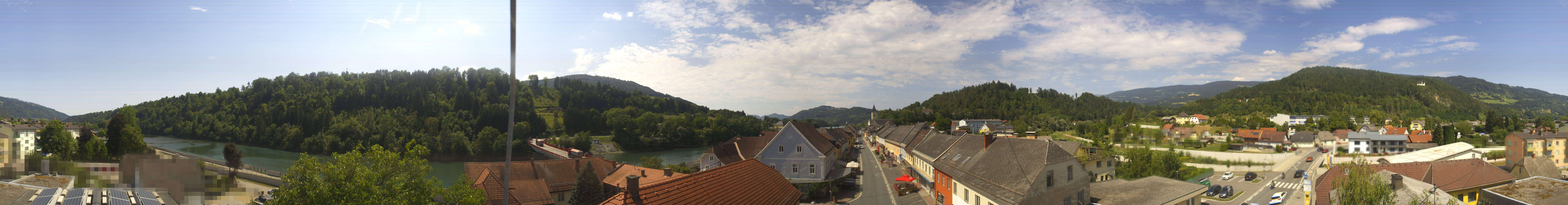Archived image Webcam Town of Lavamünd