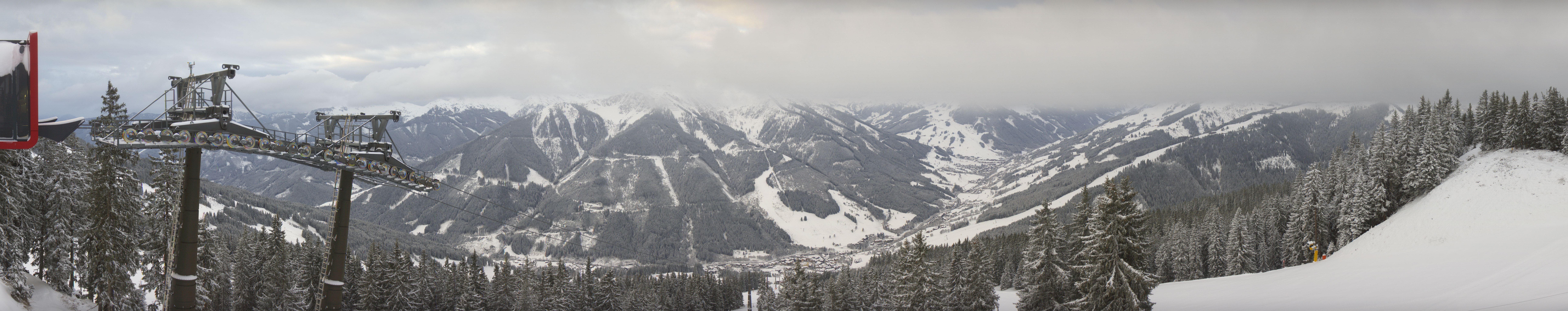 Archiv Foto Webcam Saalbach-Hinterglemm: Kohlmais