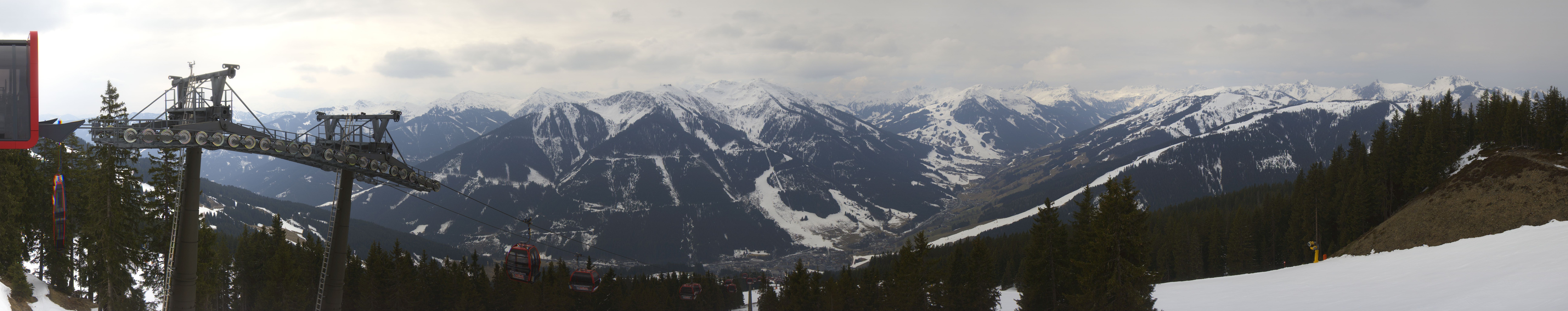 Archived image Webcam Kohlmais (Saalbach-Hinterglemm)