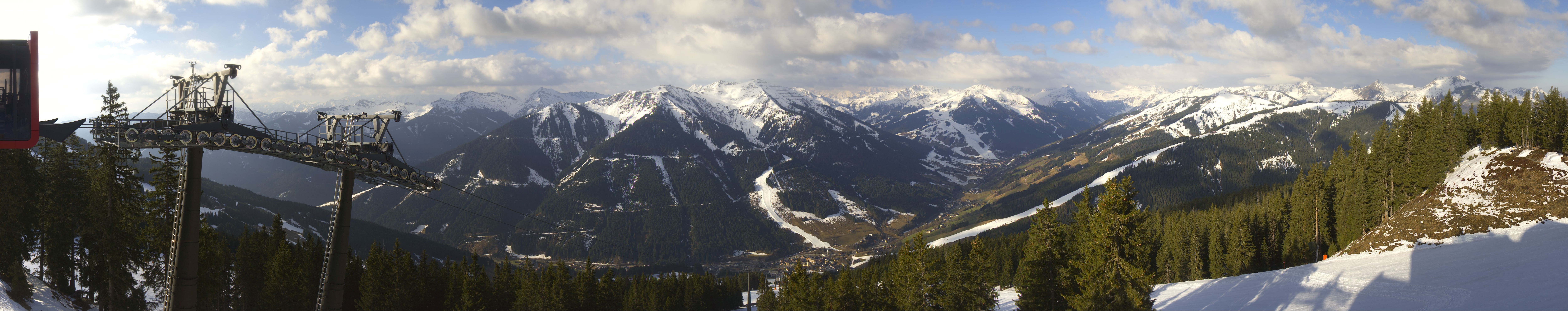 Archived image Webcam Kohlmais (Saalbach-Hinterglemm)