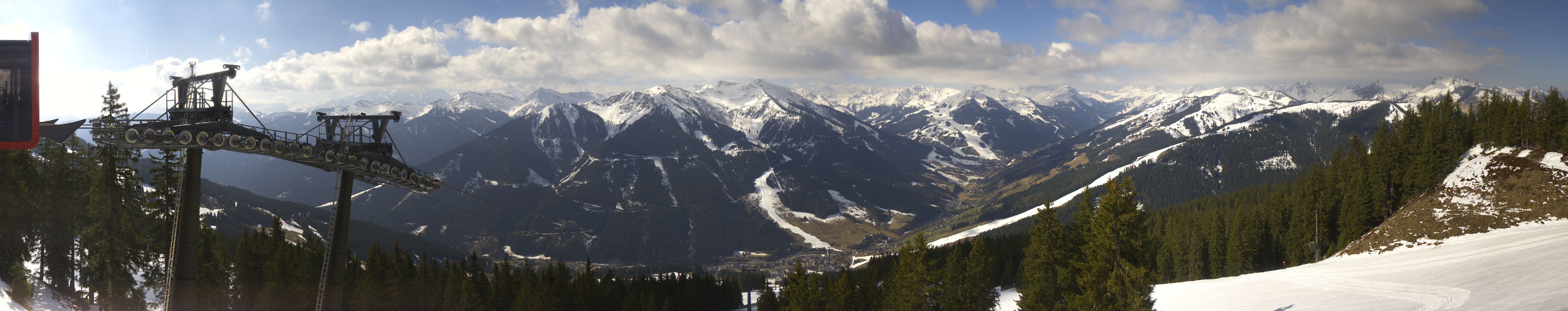 Archived image Webcam Kohlmais (Saalbach-Hinterglemm)