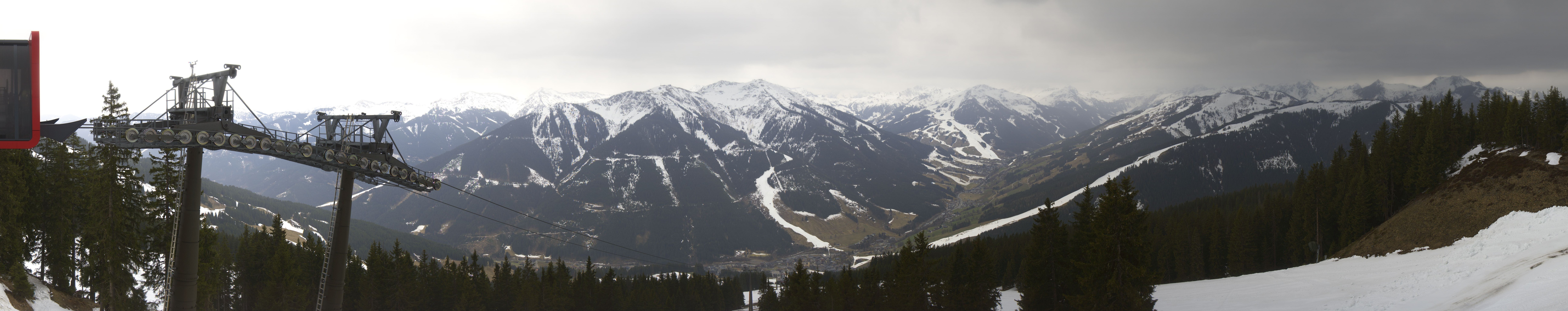 Archived image Webcam Kohlmais (Saalbach-Hinterglemm)