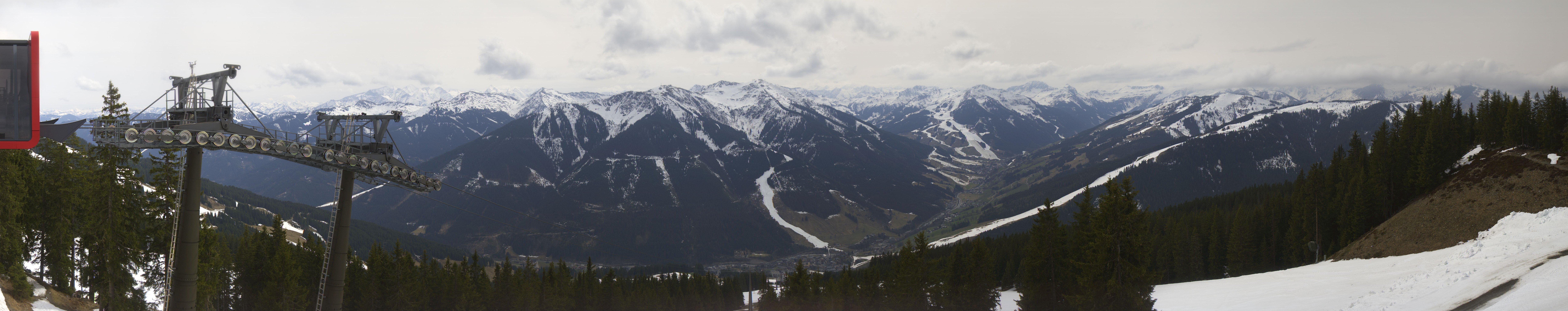 Archived image Webcam Kohlmais (Saalbach-Hinterglemm)