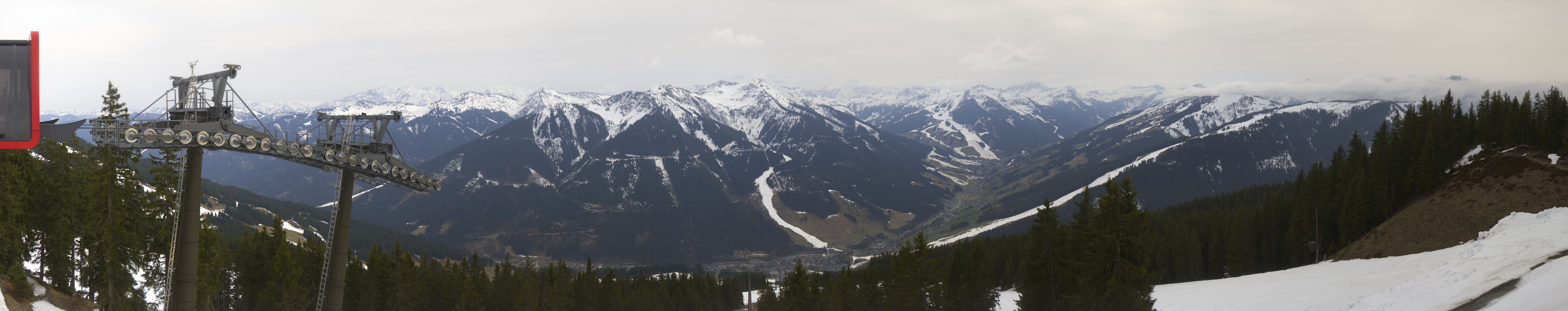 Archived image Webcam Kohlmais (Saalbach-Hinterglemm)