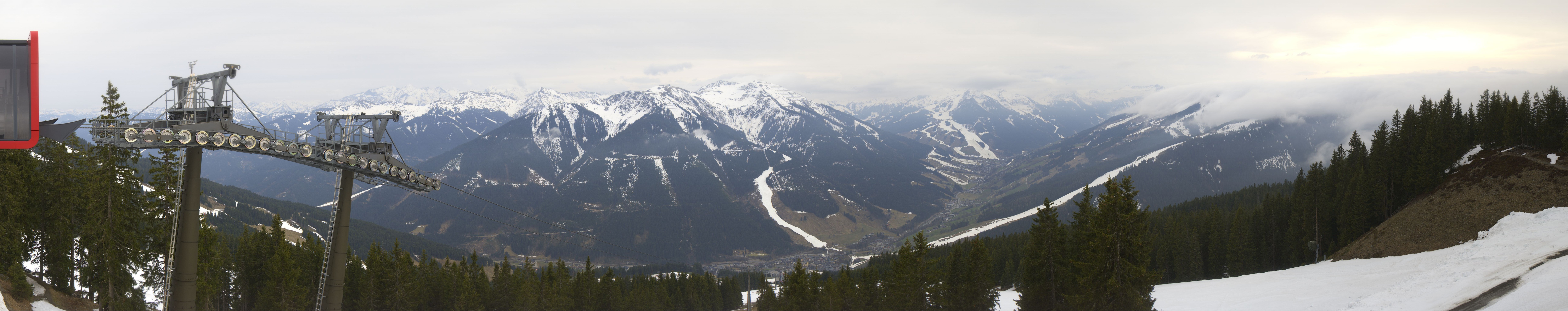 Archived image Webcam Kohlmais (Saalbach-Hinterglemm)