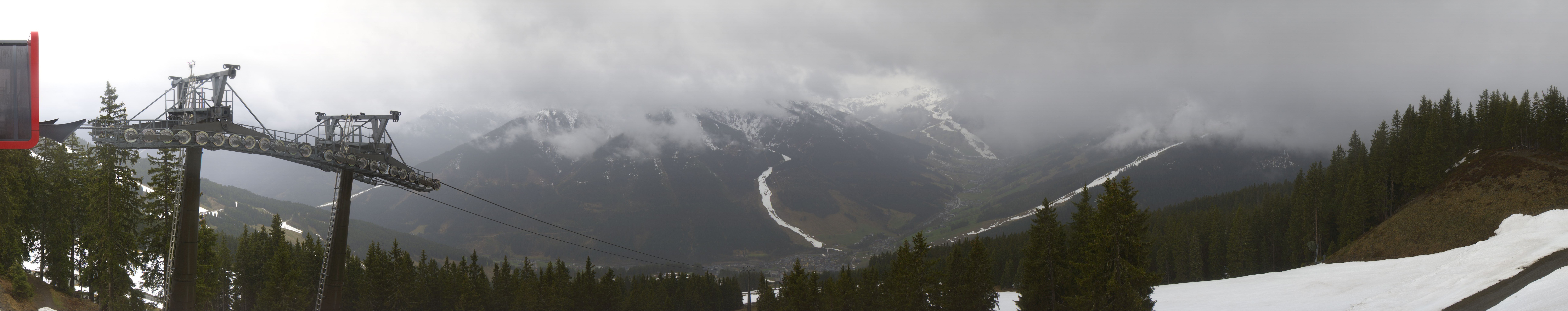 Archived image Webcam Kohlmais (Saalbach-Hinterglemm)