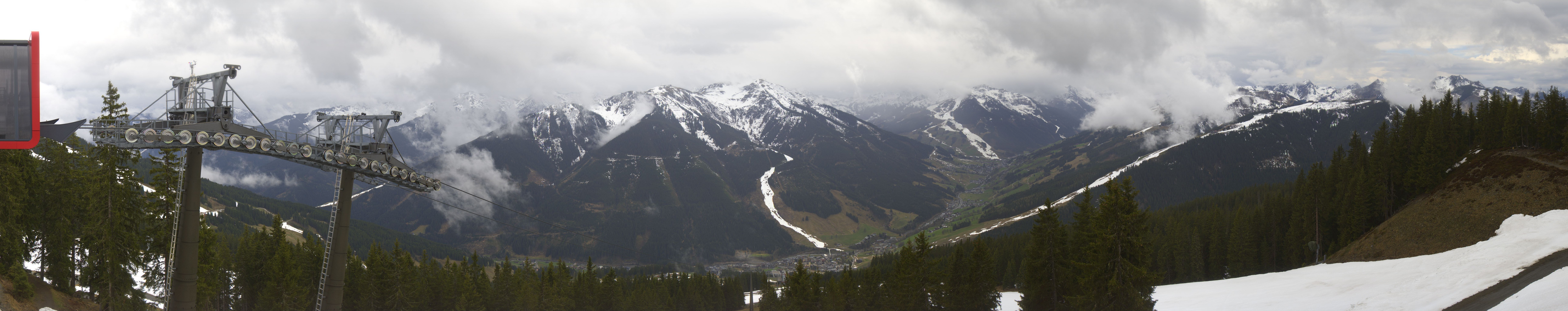 Archived image Webcam Kohlmais (Saalbach-Hinterglemm)