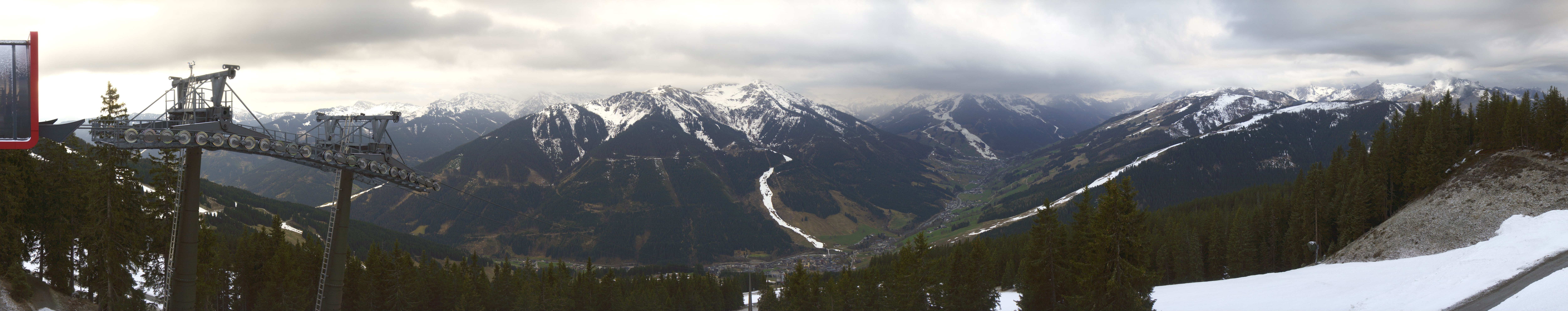 Archived image Webcam Kohlmais (Saalbach-Hinterglemm)
