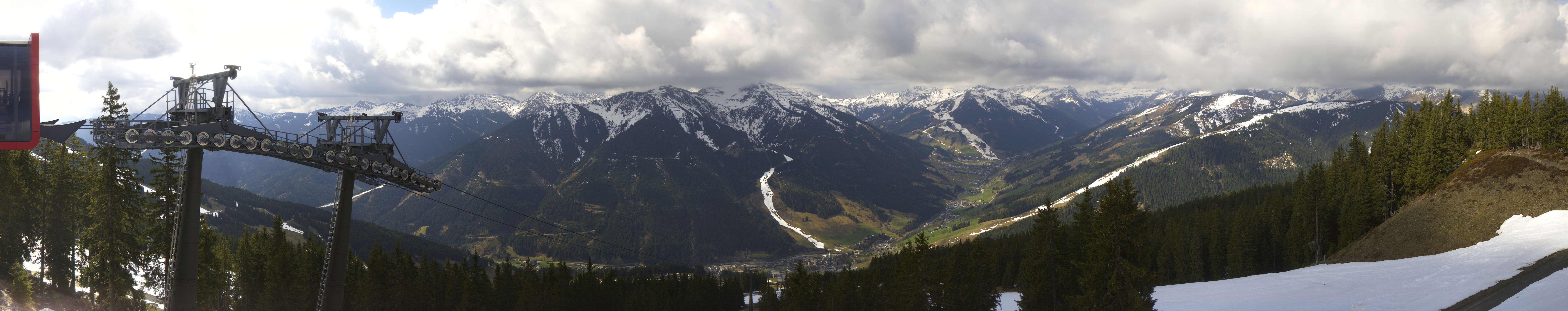 Archived image Webcam Kohlmais (Saalbach-Hinterglemm)