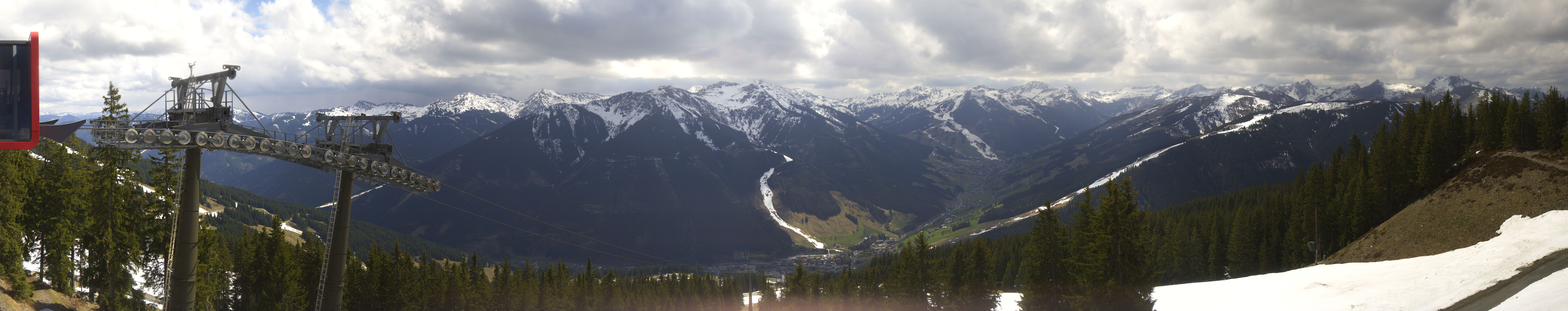 Archived image Webcam Kohlmais (Saalbach-Hinterglemm)