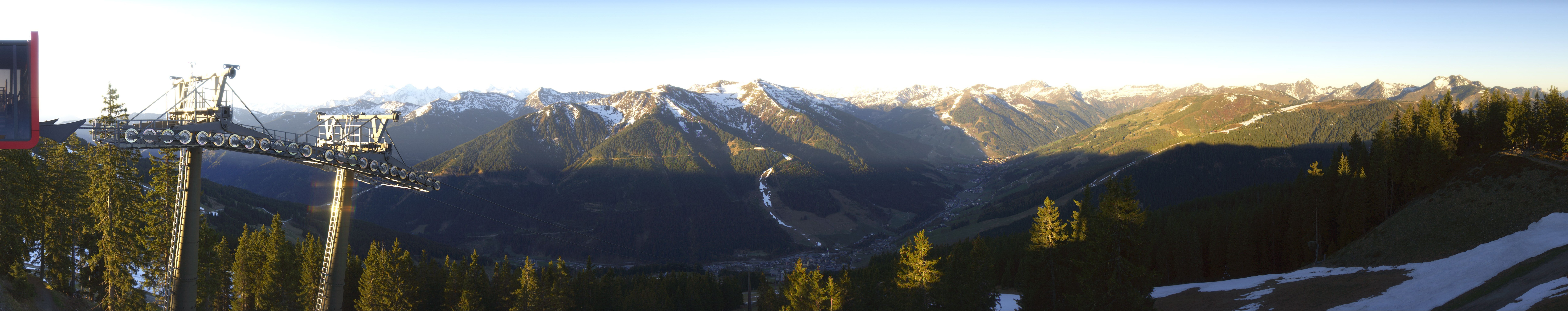 Archived image Webcam Kohlmais (Saalbach-Hinterglemm)