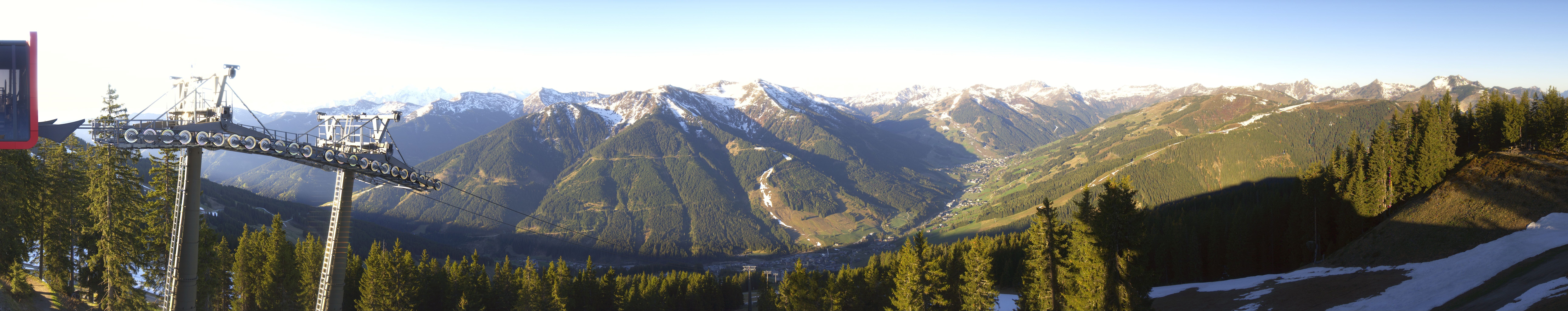 Archived image Webcam Kohlmais (Saalbach-Hinterglemm)