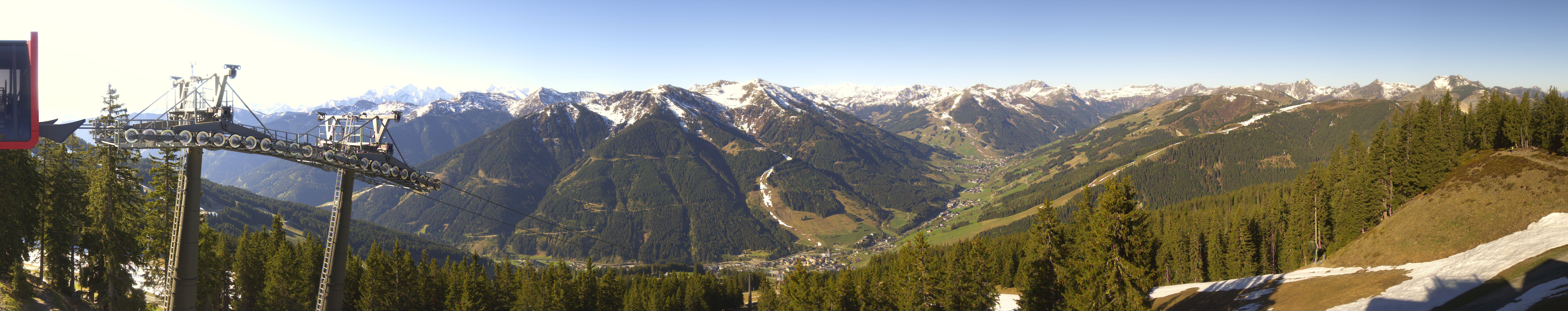 Archived image Webcam Kohlmais (Saalbach-Hinterglemm)