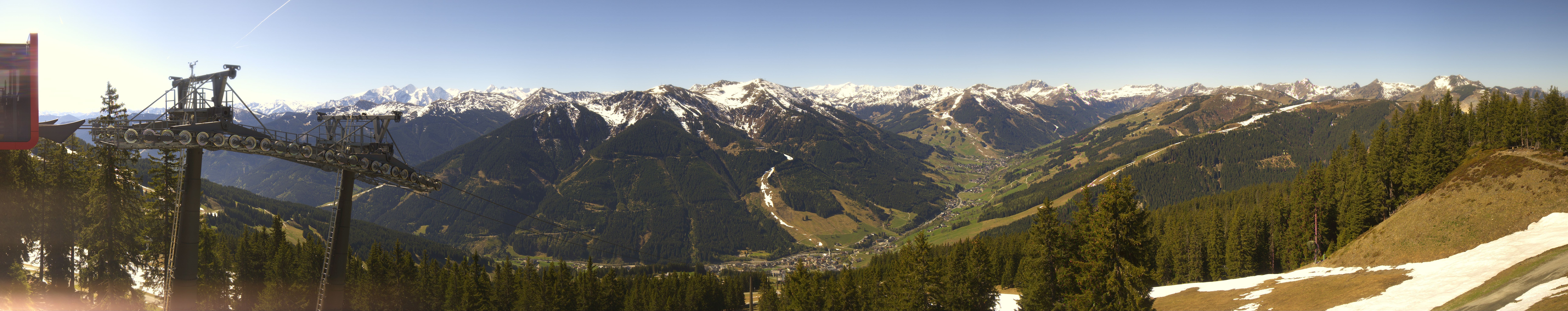 Archived image Webcam Kohlmais (Saalbach-Hinterglemm)