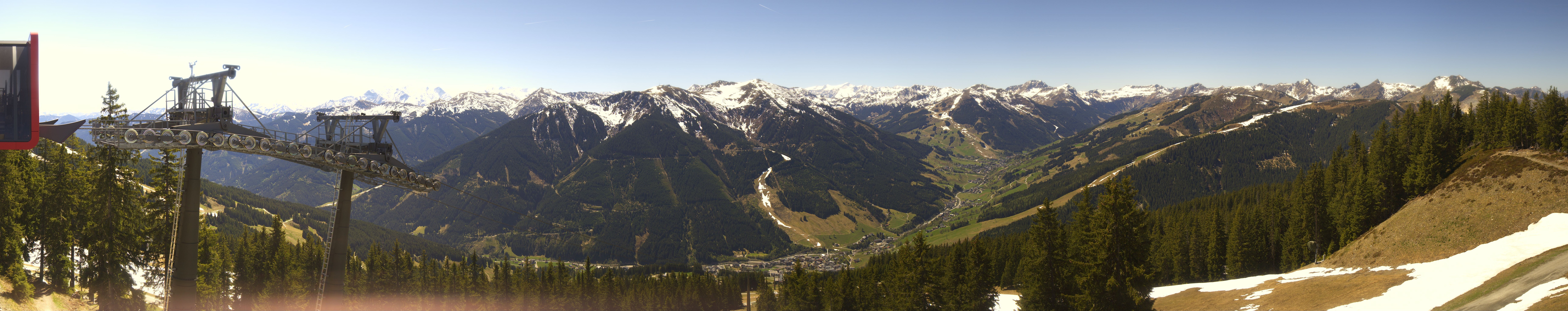 Archived image Webcam Kohlmais (Saalbach-Hinterglemm)