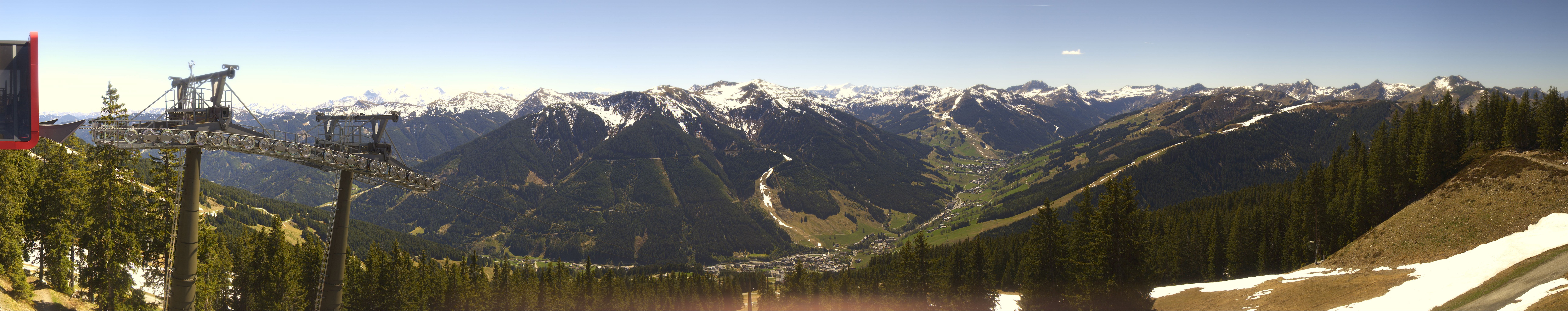 Archived image Webcam Kohlmais (Saalbach-Hinterglemm)