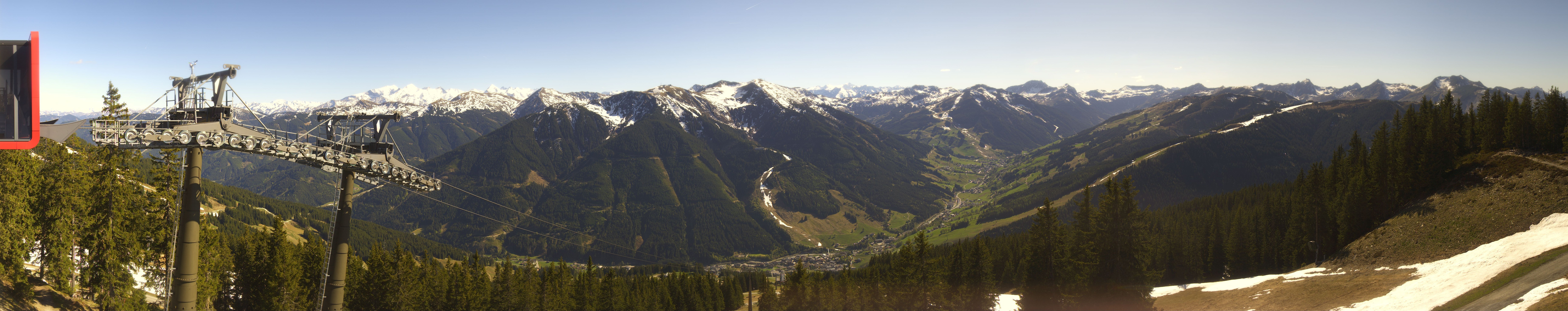 Archived image Webcam Kohlmais (Saalbach-Hinterglemm)