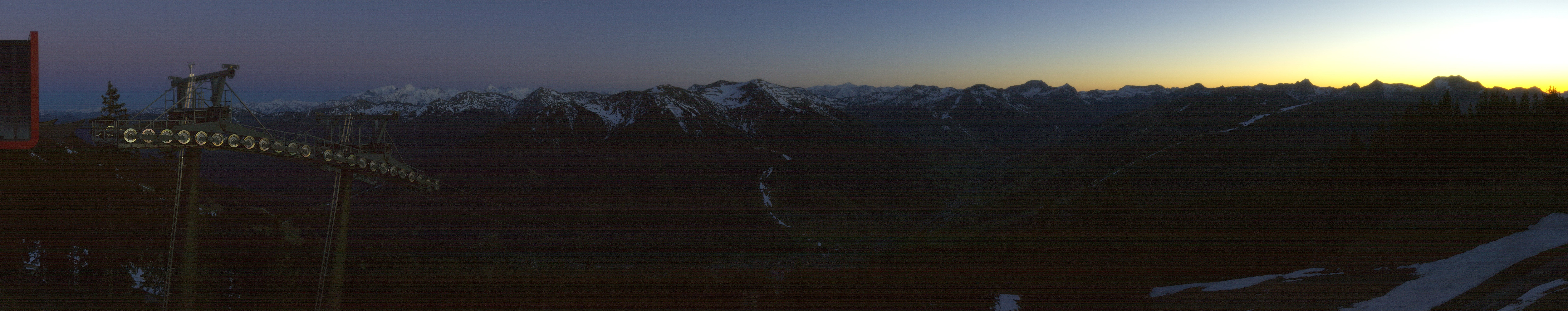 Archived image Webcam Kohlmais (Saalbach-Hinterglemm)
