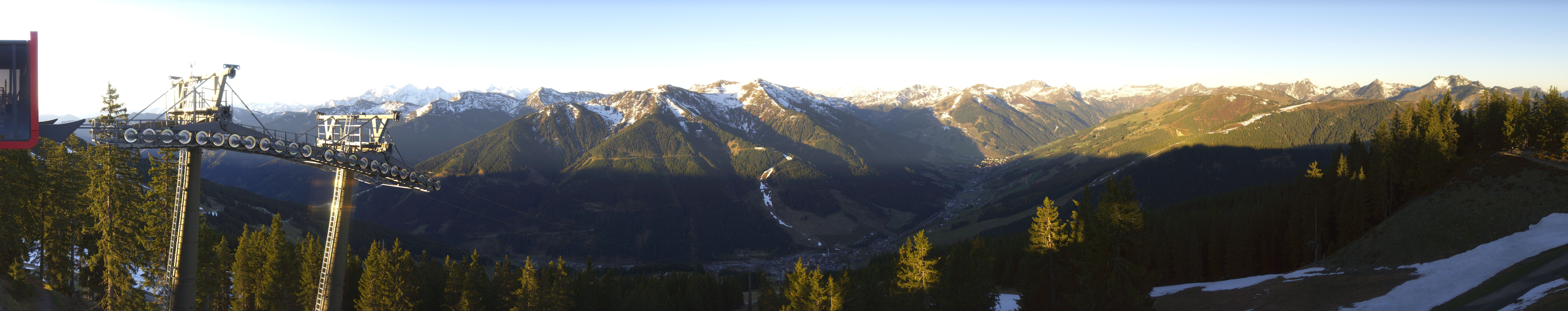 Archived image Webcam Kohlmais (Saalbach-Hinterglemm)