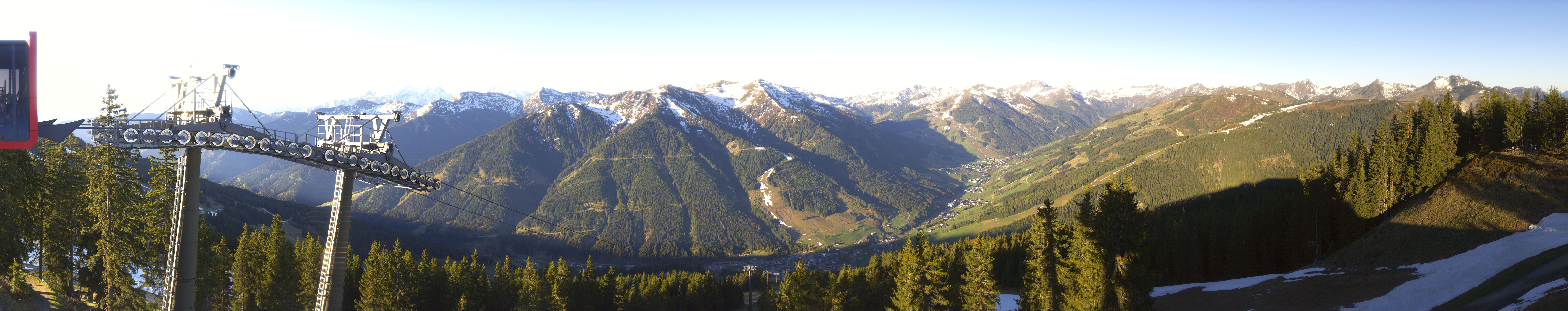 Archived image Webcam Kohlmais (Saalbach-Hinterglemm)