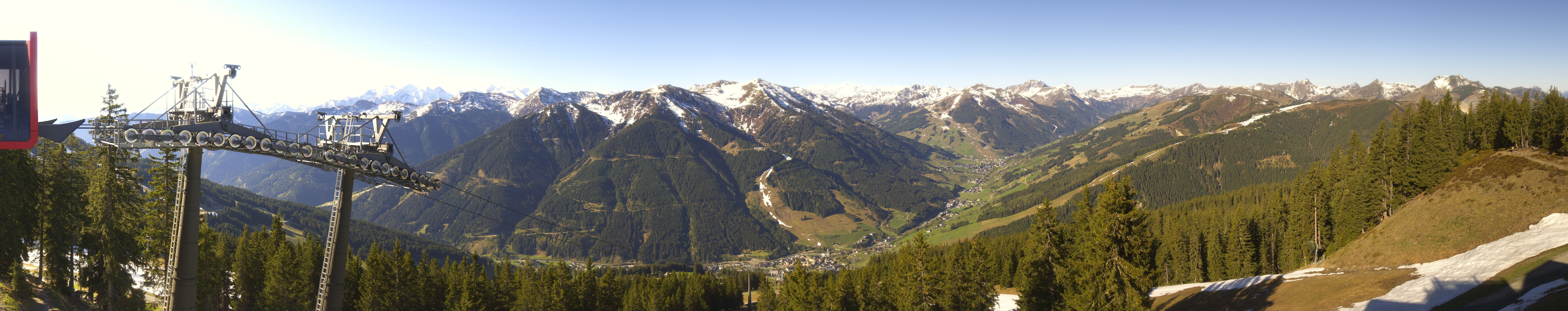 Archived image Webcam Kohlmais (Saalbach-Hinterglemm)