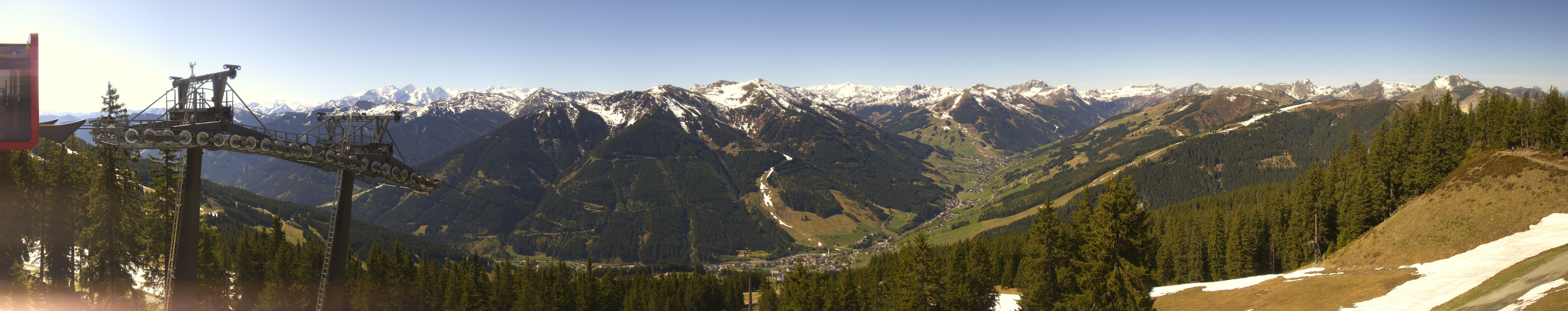 Archived image Webcam Kohlmais (Saalbach-Hinterglemm)