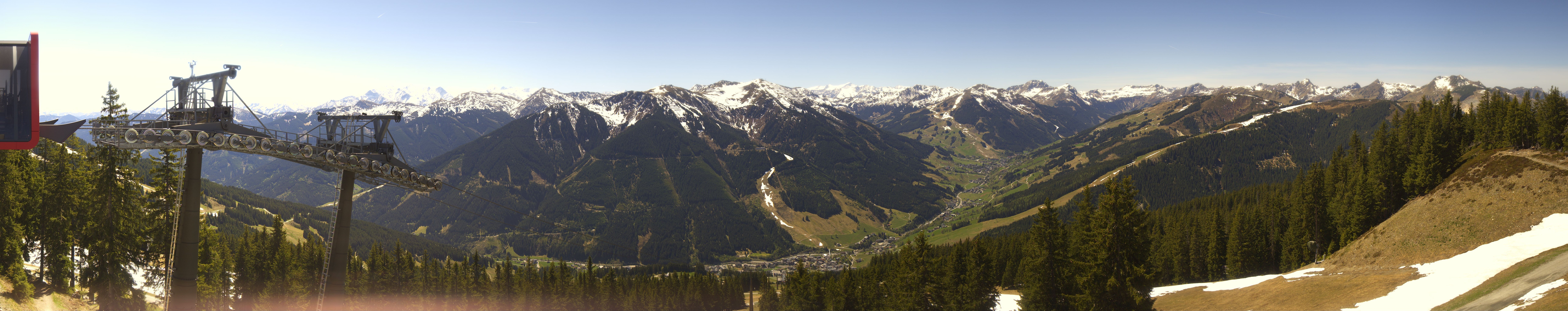 Archived image Webcam Kohlmais (Saalbach-Hinterglemm)