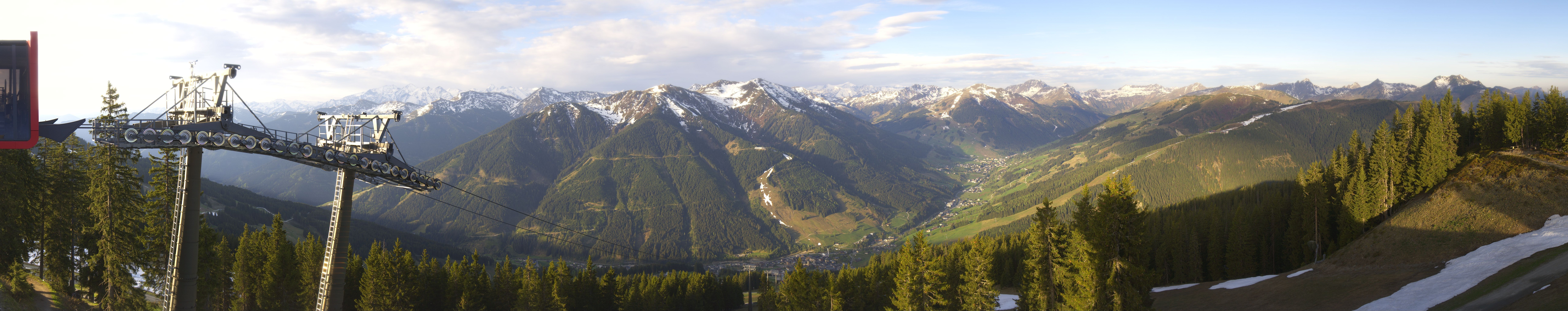 Archived image Webcam Kohlmais (Saalbach-Hinterglemm)