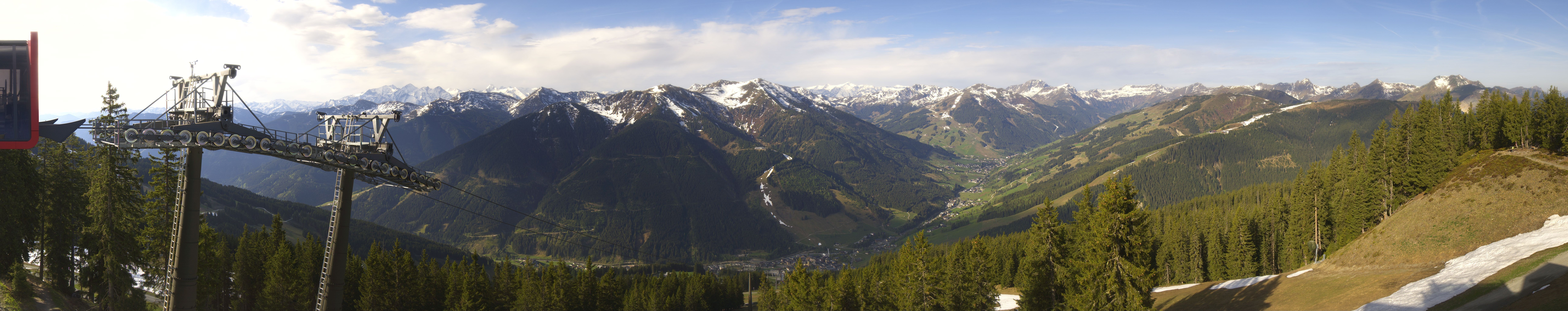 Archived image Webcam Kohlmais (Saalbach-Hinterglemm)