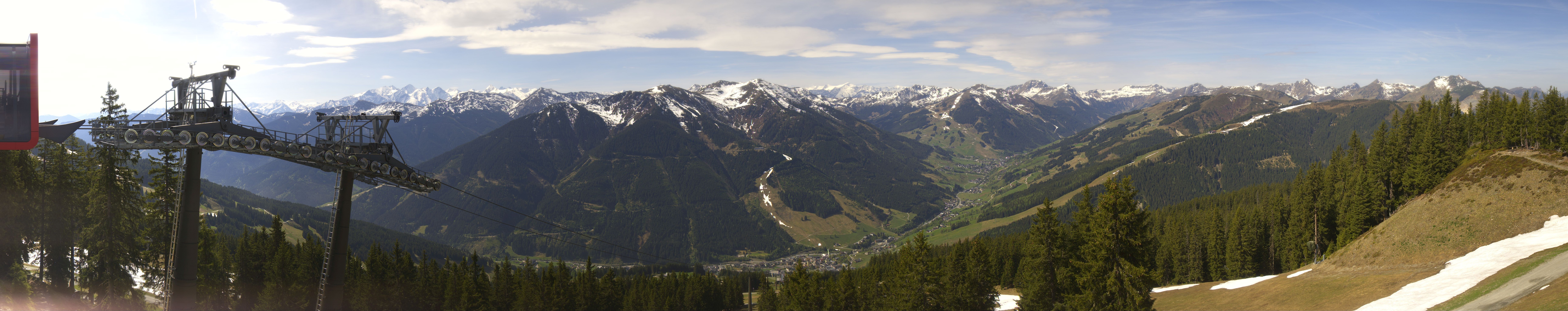Archived image Webcam Kohlmais (Saalbach-Hinterglemm)