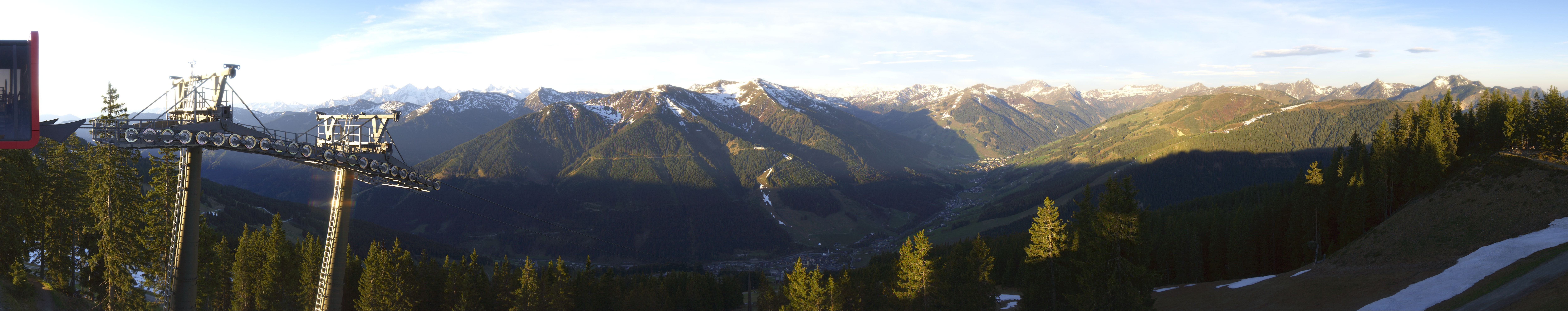Archived image Webcam Kohlmais (Saalbach-Hinterglemm)