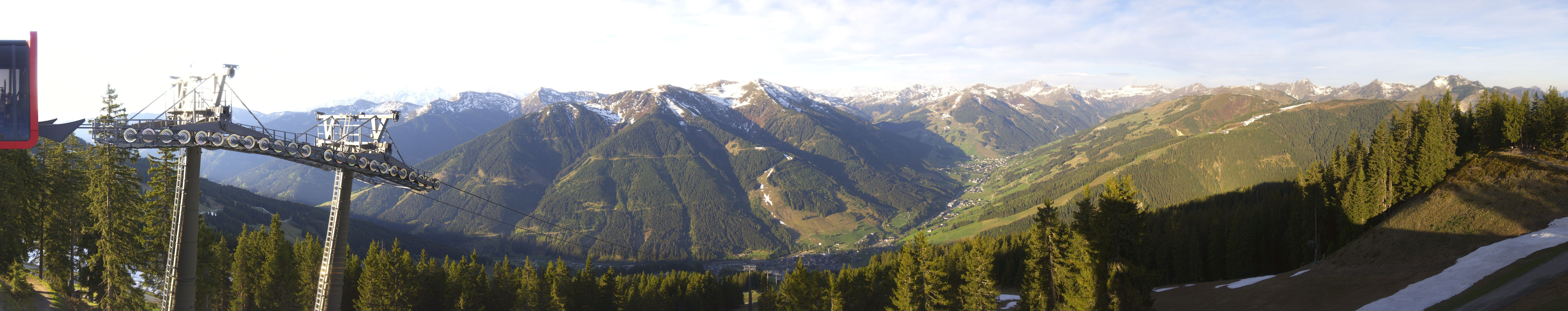 Archived image Webcam Kohlmais (Saalbach-Hinterglemm)