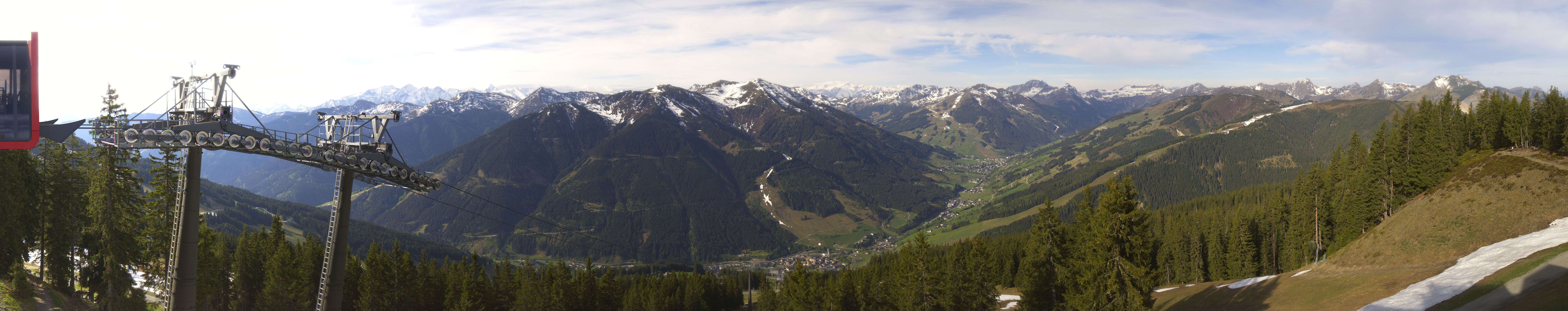 Archived image Webcam Kohlmais (Saalbach-Hinterglemm)