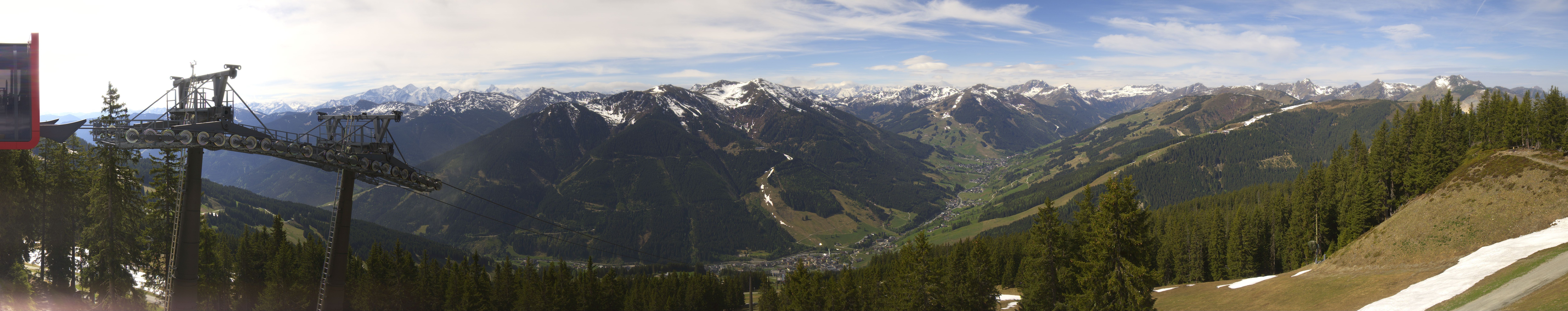 Archived image Webcam Kohlmais (Saalbach-Hinterglemm)
