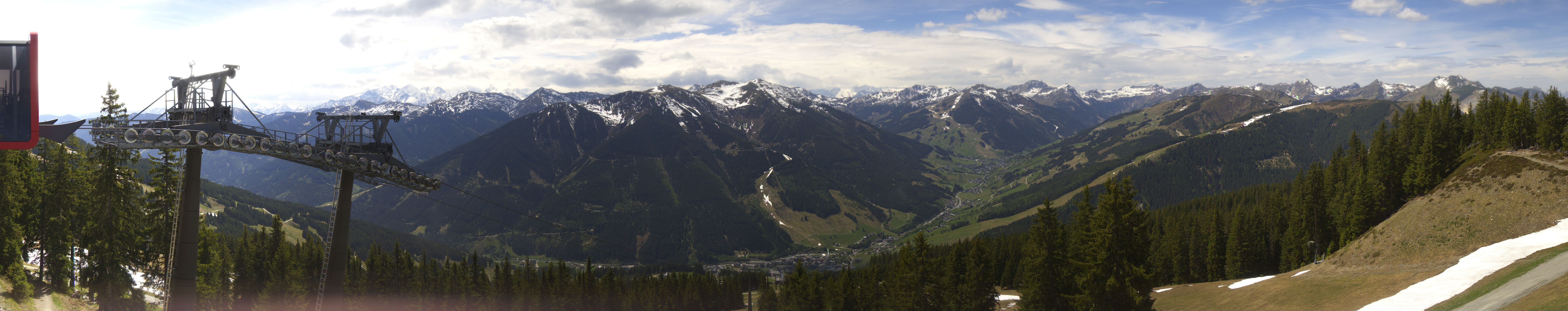 Archived image Webcam Kohlmais (Saalbach-Hinterglemm)