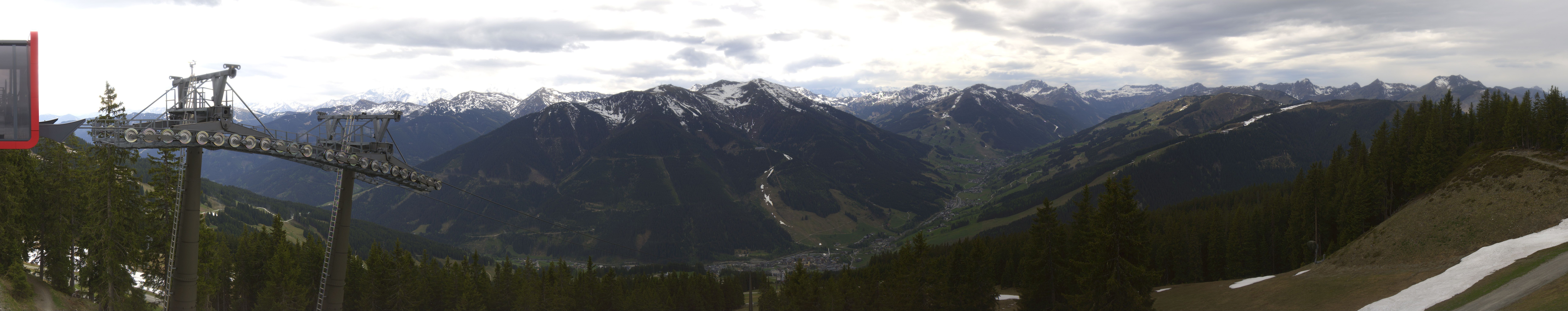 Archived image Webcam Kohlmais (Saalbach-Hinterglemm)