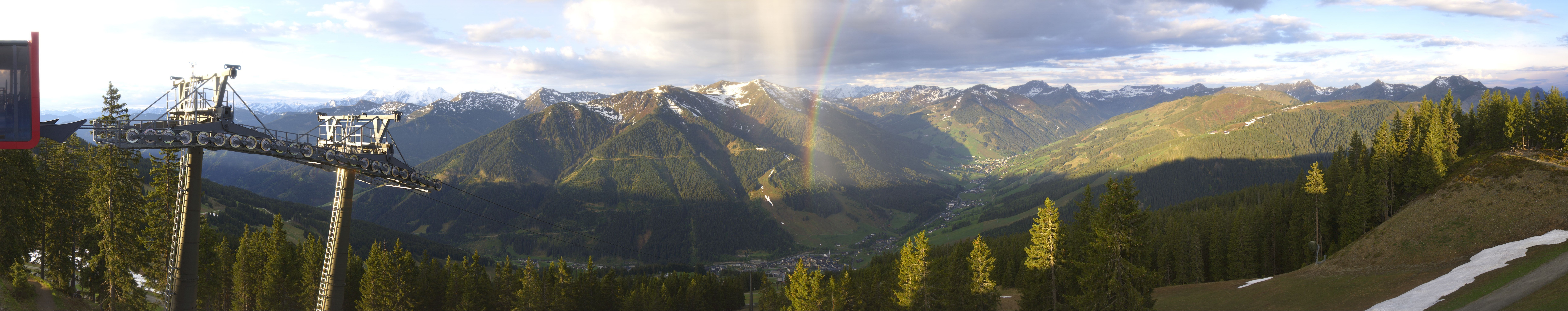 Archiv Foto Webcam Saalbach-Hinterglemm: Kohlmais