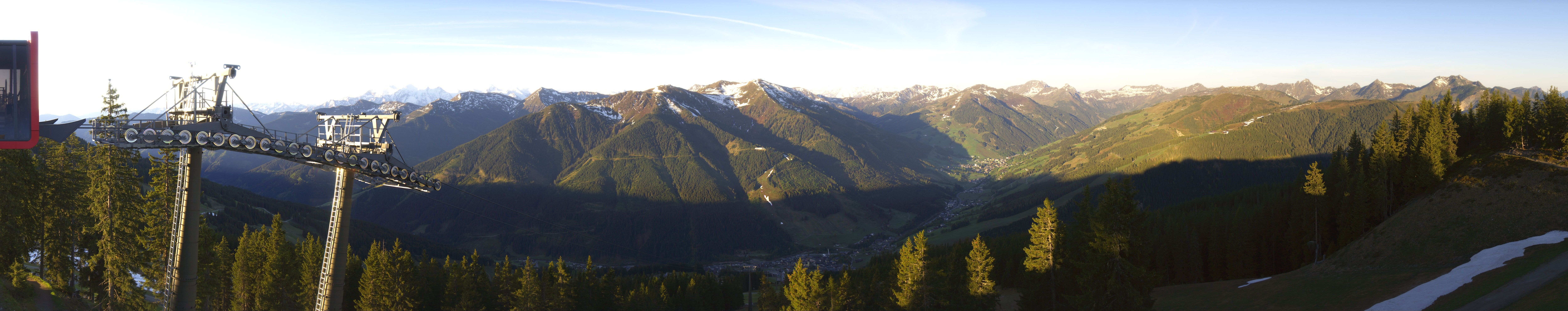 Archived image Webcam Kohlmais (Saalbach-Hinterglemm)