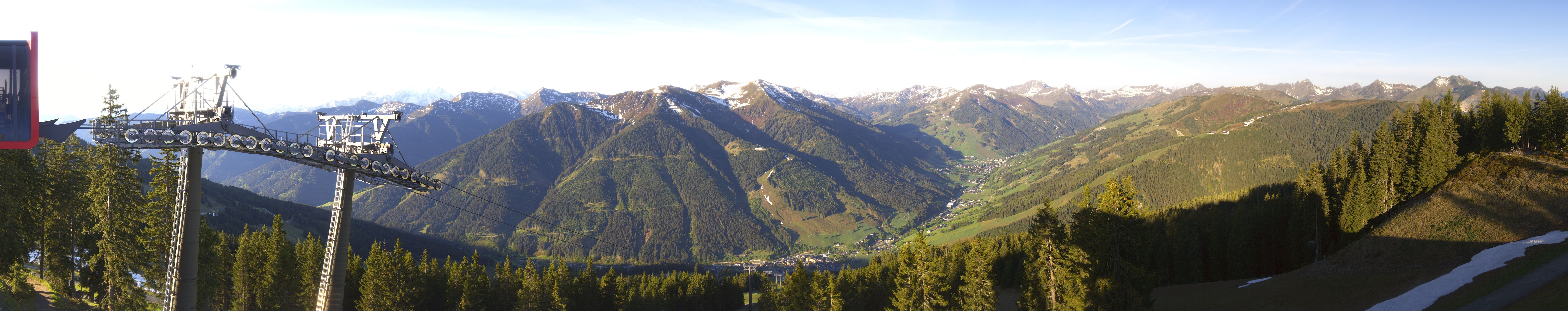 Archived image Webcam Kohlmais (Saalbach-Hinterglemm)