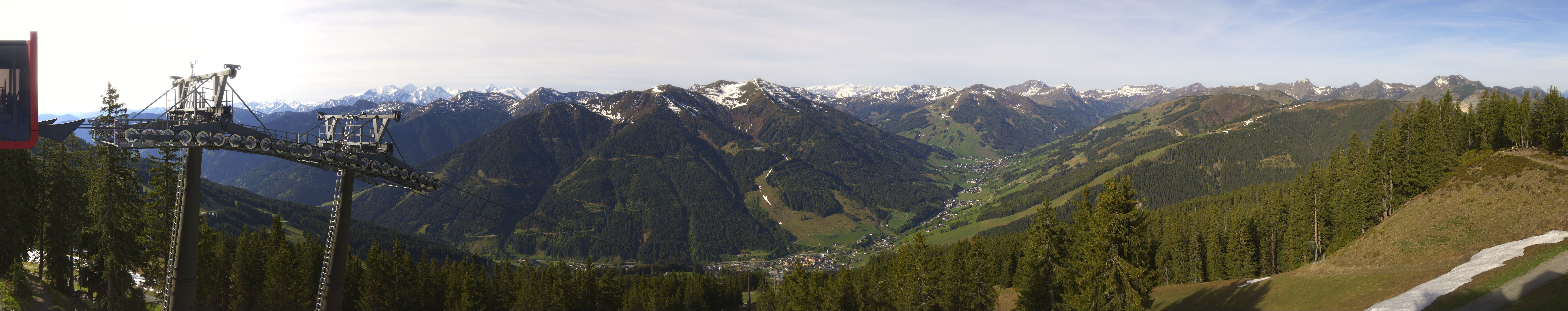 Archived image Webcam Kohlmais (Saalbach-Hinterglemm)
