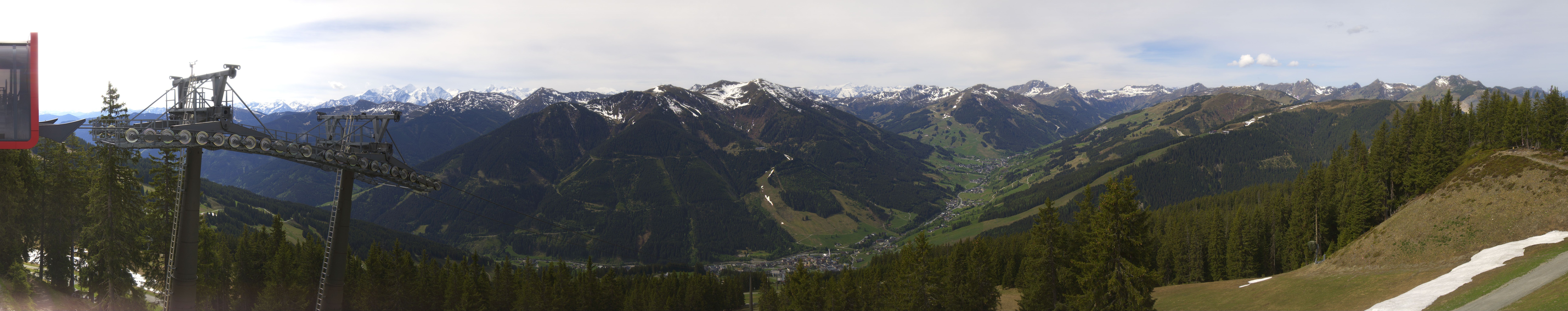 Archived image Webcam Kohlmais (Saalbach-Hinterglemm)