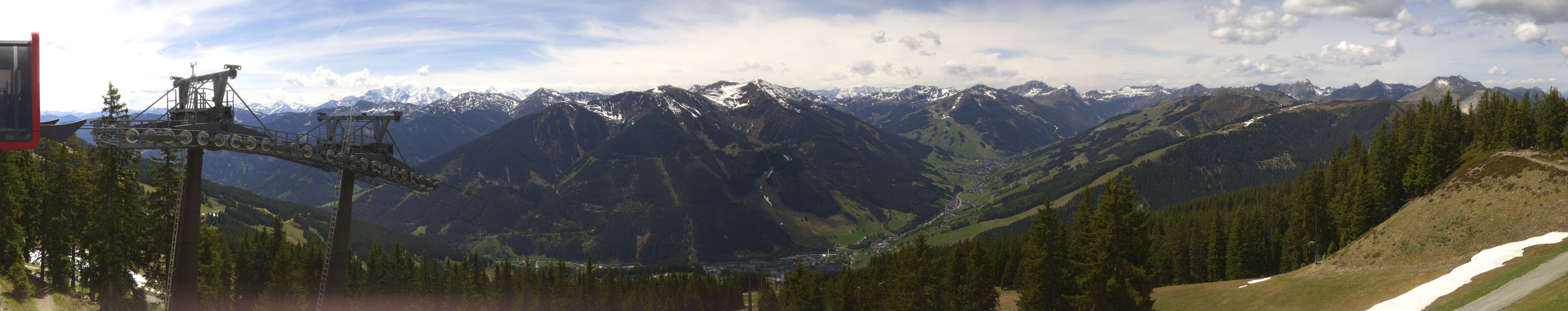 Archived image Webcam Kohlmais (Saalbach-Hinterglemm)