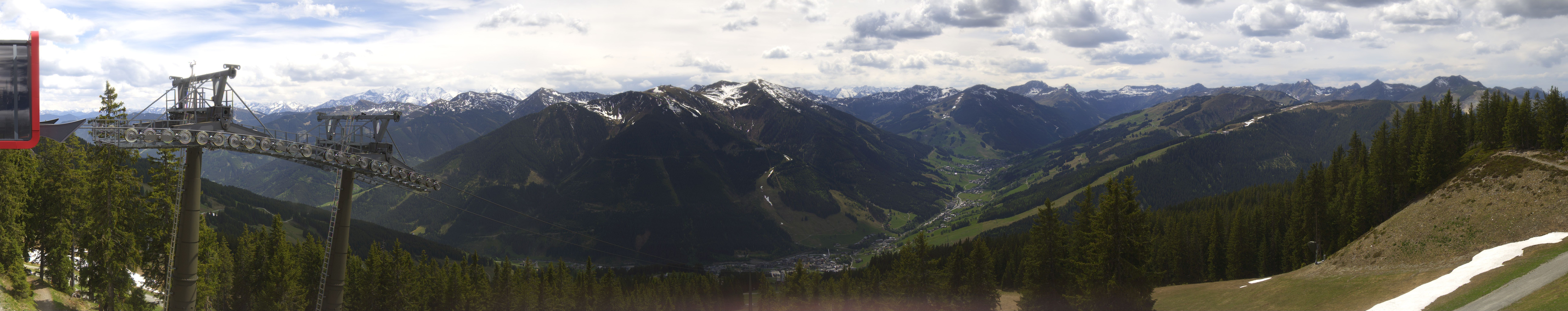 Archived image Webcam Kohlmais (Saalbach-Hinterglemm)