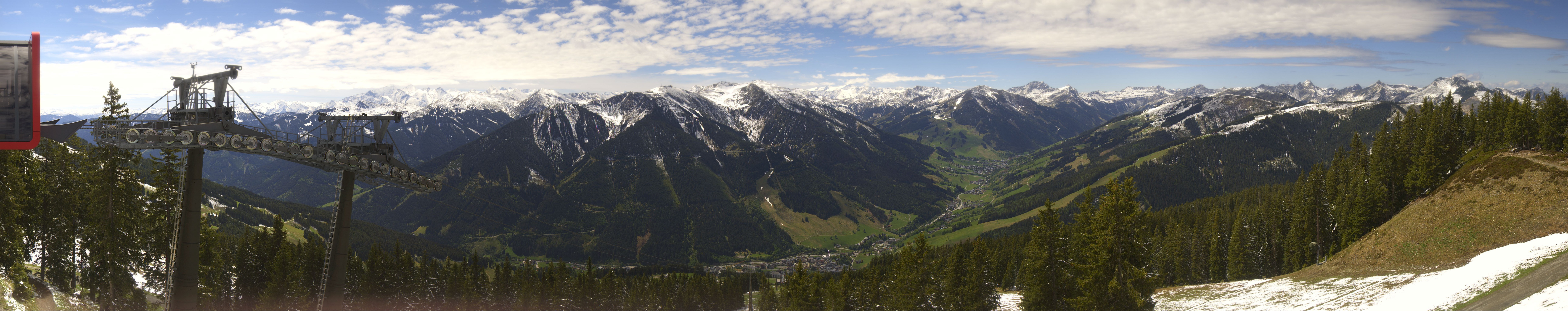 Archiv Foto Webcam Saalbach-Hinterglemm: Kohlmais