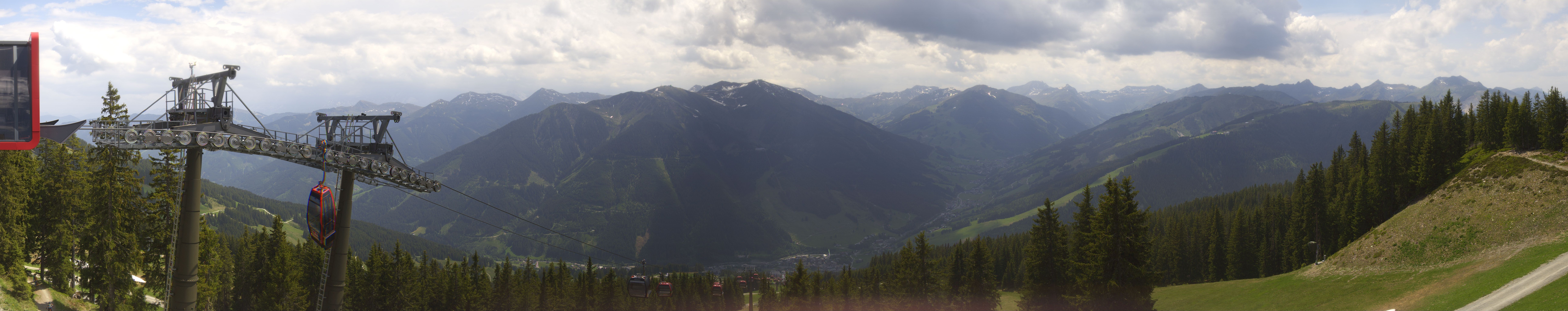 Archived image Webcam Kohlmais (Saalbach-Hinterglemm)