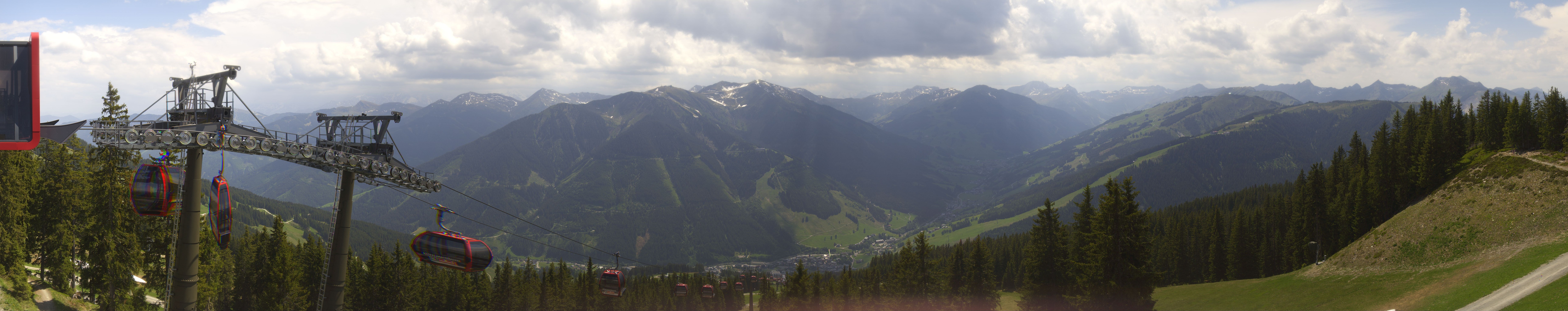 Archived image Webcam Kohlmais (Saalbach-Hinterglemm)